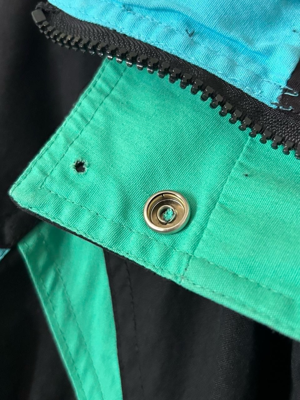 Vintage 80s color block Fleet Street jacket - Picture 5 of 7